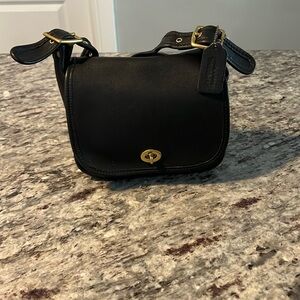 Vintage Coach NYC Trail Bag Legacy in Black  / Style 9965